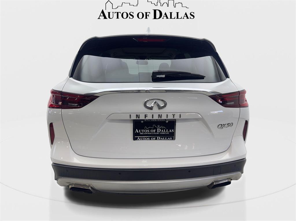 used 2022 INFINITI QX50 car, priced at $24,880