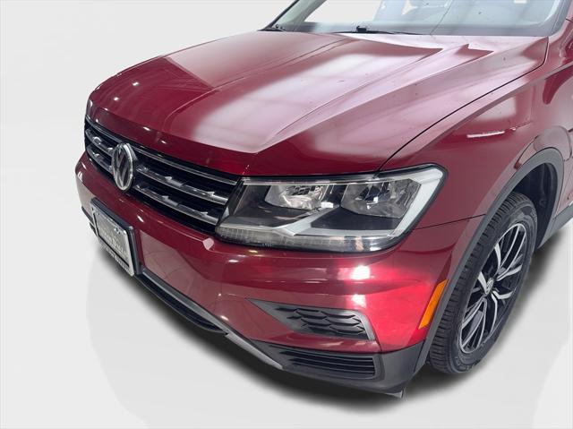 used 2021 Volkswagen Tiguan car, priced at $19,490