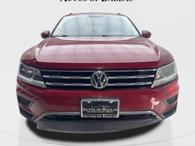 used 2021 Volkswagen Tiguan car, priced at $19,490