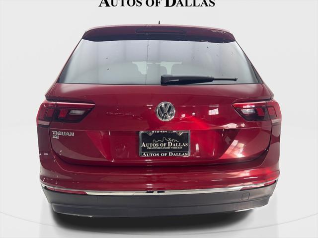 used 2021 Volkswagen Tiguan car, priced at $19,490