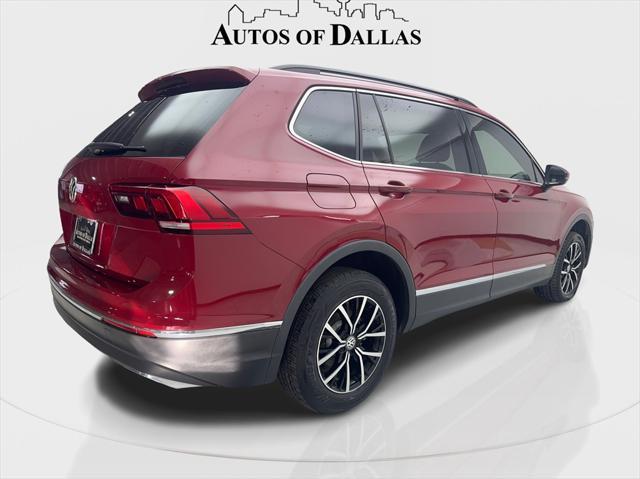 used 2021 Volkswagen Tiguan car, priced at $19,490