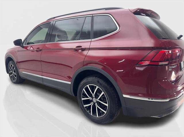 used 2021 Volkswagen Tiguan car, priced at $19,490