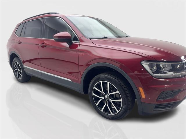 used 2021 Volkswagen Tiguan car, priced at $19,490