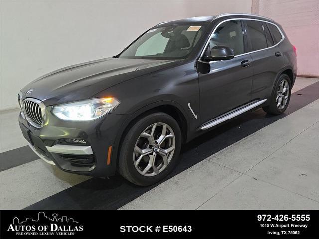 used 2021 BMW X3 car, priced at $26,490