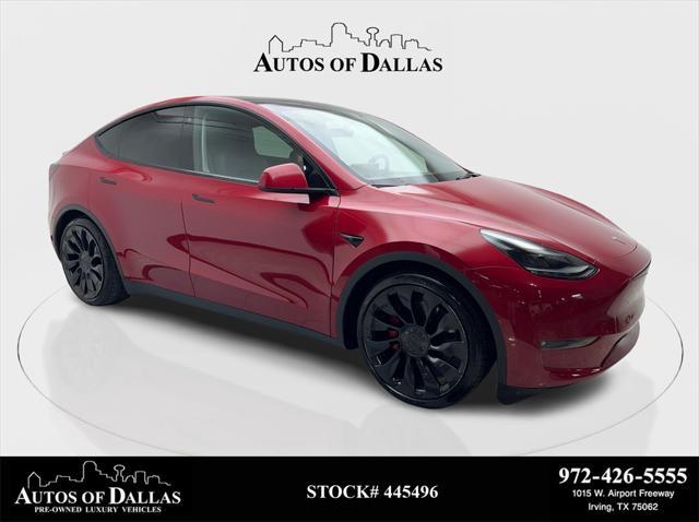 used 2022 Tesla Model Y car, priced at $33,880