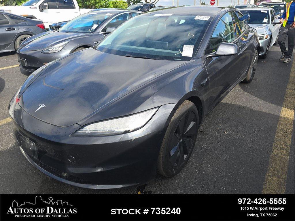 used 2024 Tesla Model 3 car, priced at $35,790