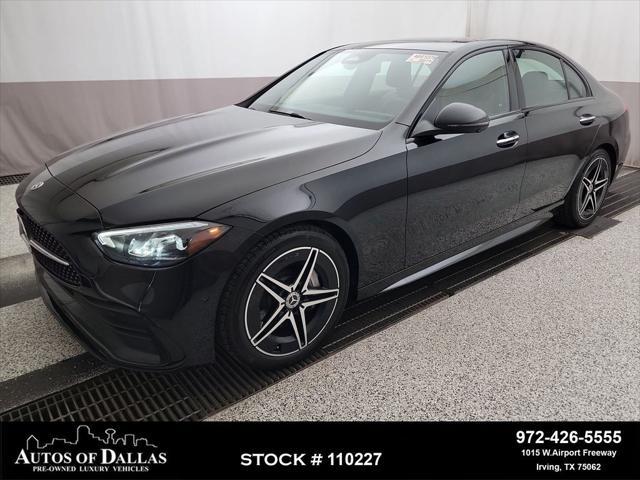 used 2023 Mercedes-Benz C-Class car, priced at $36,290