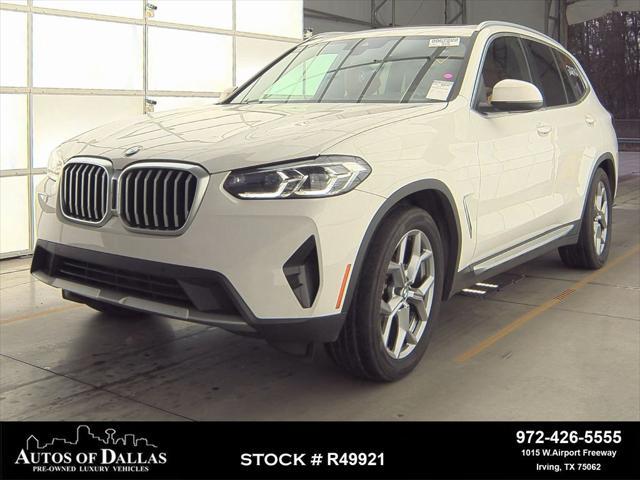 used 2023 BMW X3 car, priced at $26,490