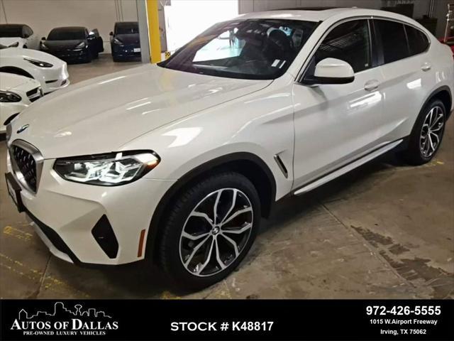 used 2022 BMW X4 car, priced at $37,290