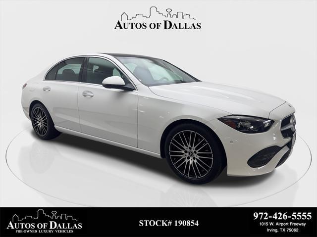 used 2024 Mercedes-Benz C-Class car, priced at $34,990