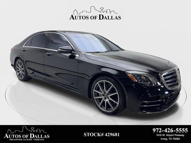 used 2019 Mercedes-Benz S-Class car, priced at $44,490