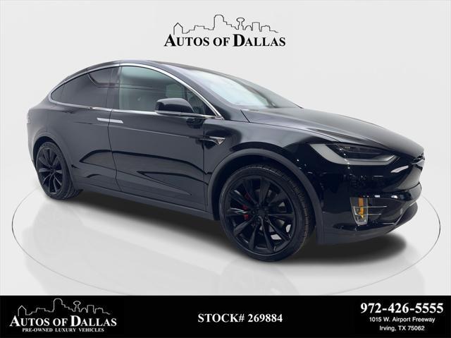 used 2020 Tesla Model X car, priced at $47,490