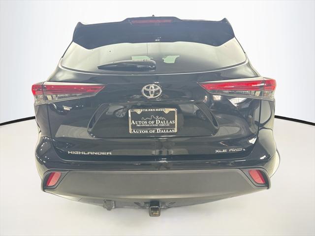 used 2020 Toyota Highlander car, priced at $29,780