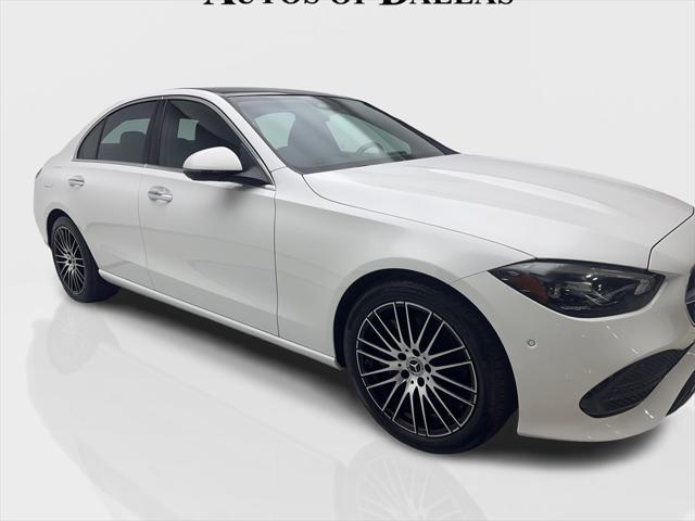 used 2024 Mercedes-Benz C-Class car, priced at $36,980
