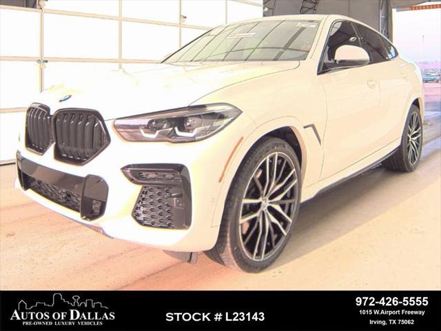 used 2022 BMW X6 car, priced at $57,990