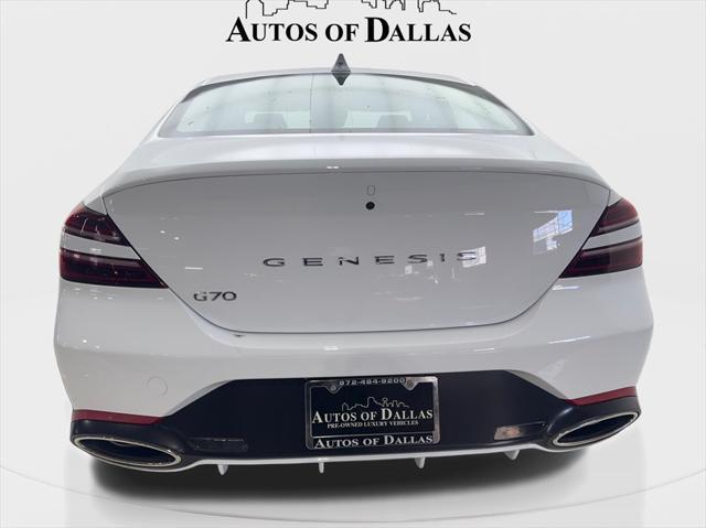 used 2024 Genesis G70 car, priced at $33,880