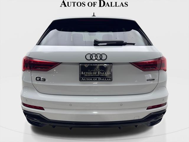 used 2022 Audi Q3 car, priced at $28,390