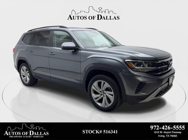 used 2021 Volkswagen Atlas car, priced at $24,490