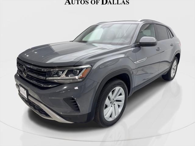 used 2021 Volkswagen Atlas Cross Sport car, priced at $24,880