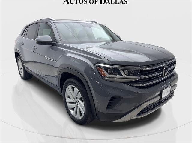 used 2021 Volkswagen Atlas Cross Sport car, priced at $24,880