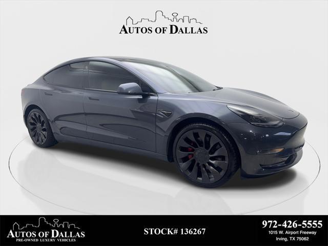 used 2022 Tesla Model 3 car, priced at $24,980