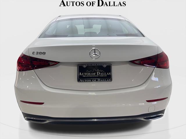 used 2022 Mercedes-Benz C-Class car, priced at $32,490