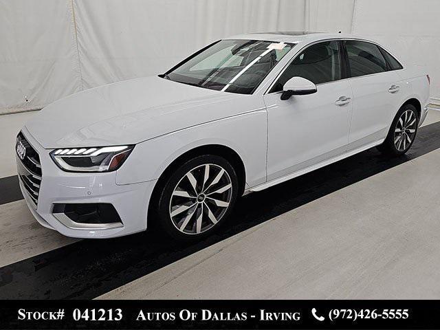 used 2021 Audi A4 car, priced at $25,490