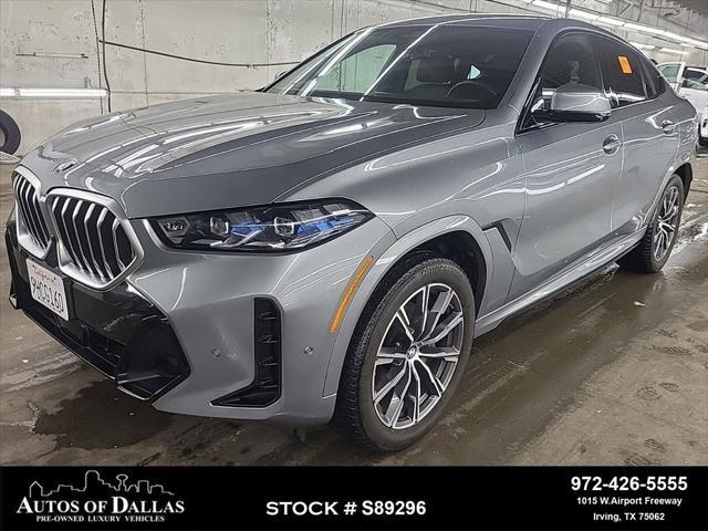 used 2024 BMW X6 car, priced at $59,990