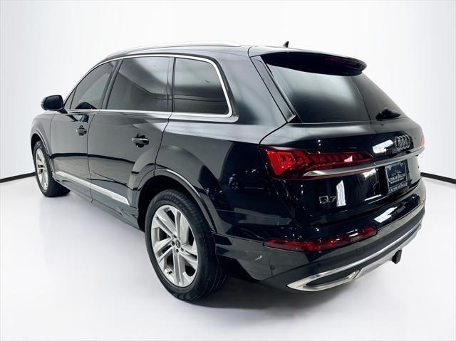 used 2021 Audi Q7 car, priced at $32,980