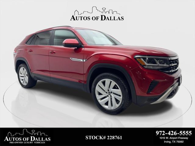 used 2021 Volkswagen Atlas Cross Sport car, priced at $26,880