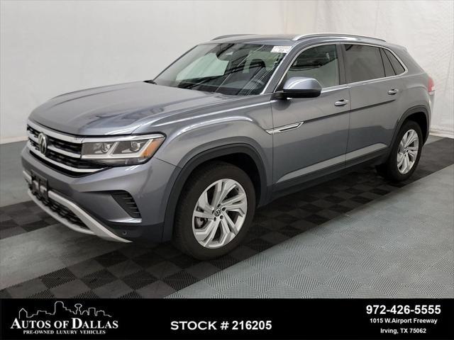 used 2021 Volkswagen Atlas Cross Sport car, priced at $25,490