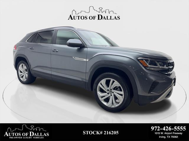 used 2021 Volkswagen Atlas Cross Sport car, priced at $25,490