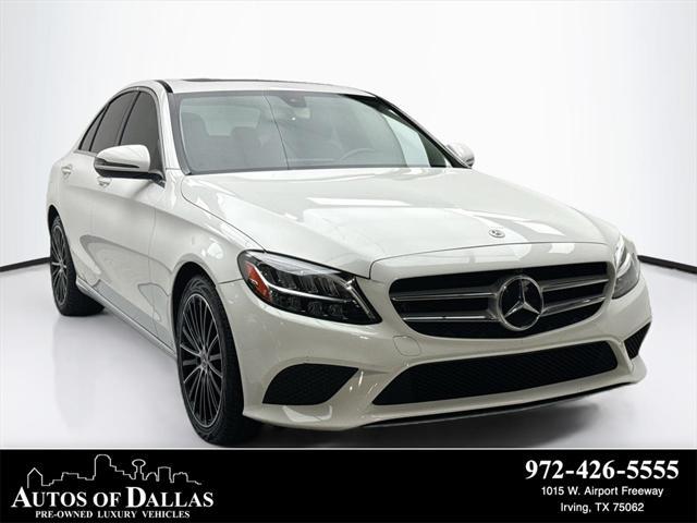 used 2019 Mercedes-Benz C-Class car, priced at $23,481