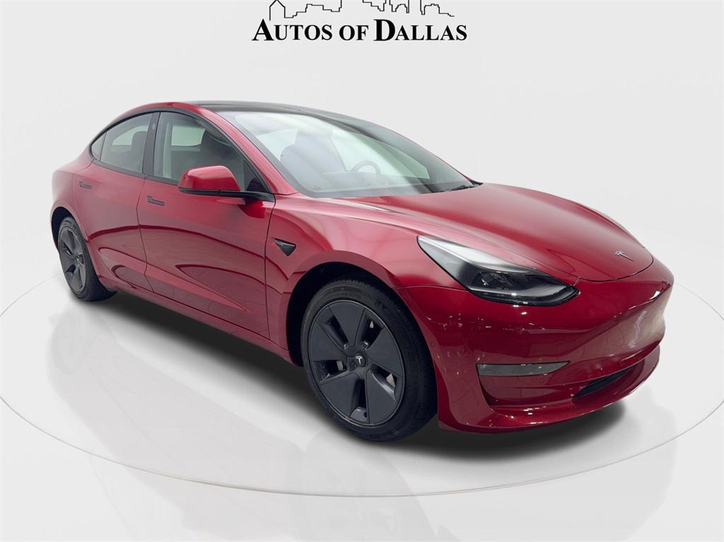 used 2022 Tesla Model 3 car, priced at $26,990