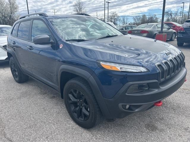 used 2018 Jeep Cherokee car, priced at $17,299