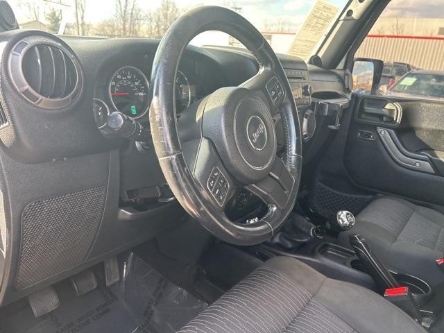 used 2012 Jeep Wrangler Unlimited car, priced at $15,999