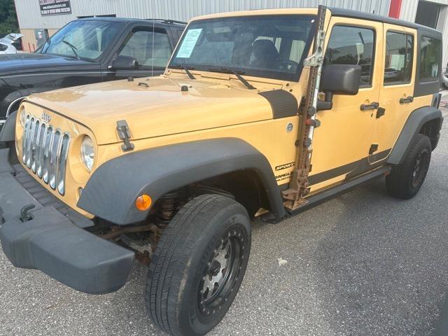 used 2014 Jeep Wrangler Unlimited car, priced at $13,999