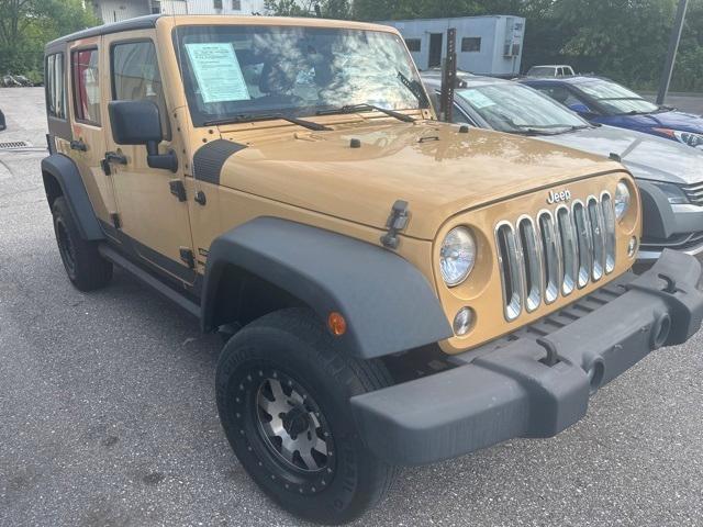 used 2014 Jeep Wrangler Unlimited car, priced at $15,899