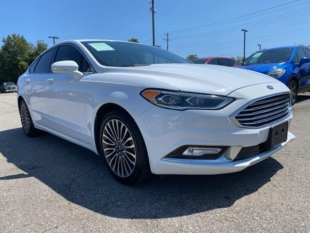 used 2018 Ford Fusion car, priced at $15,699