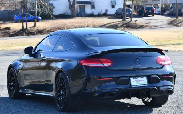 used 2018 Mercedes-Benz AMG C 63 car, priced at $42,995