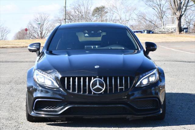 used 2018 Mercedes-Benz AMG C 63 car, priced at $42,995