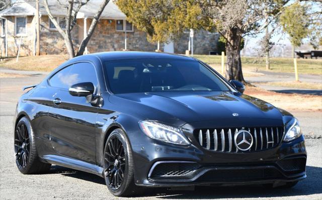 used 2018 Mercedes-Benz AMG C 63 car, priced at $42,995