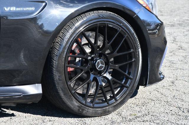 used 2018 Mercedes-Benz AMG C 63 car, priced at $42,995