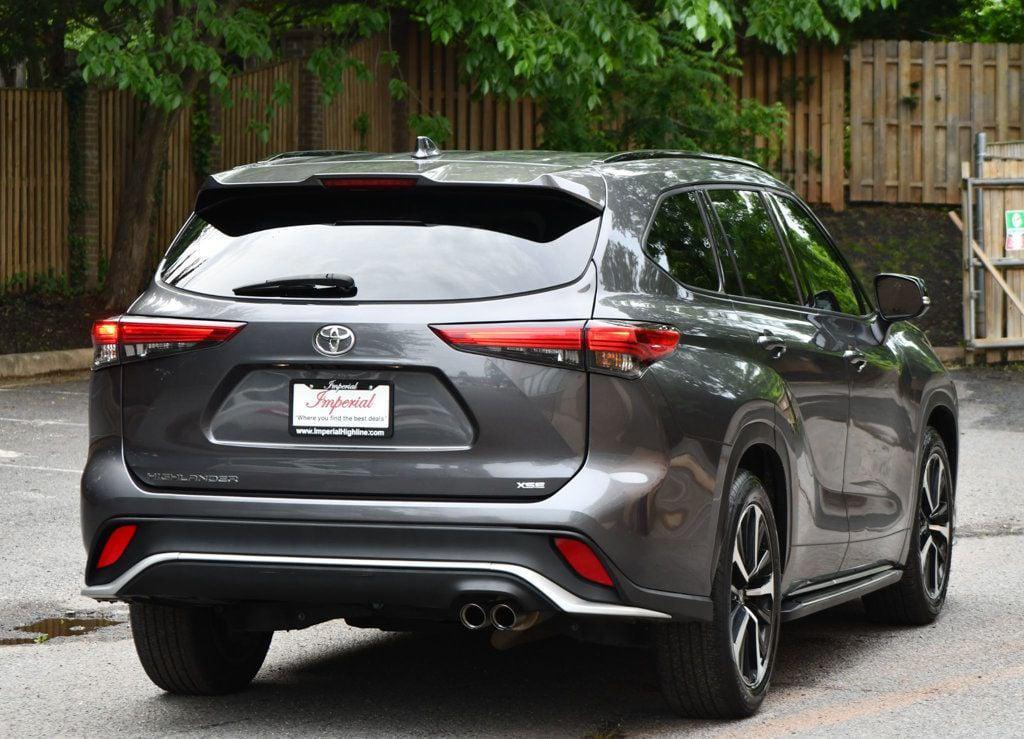 used 2021 Toyota Highlander car, priced at $27,495