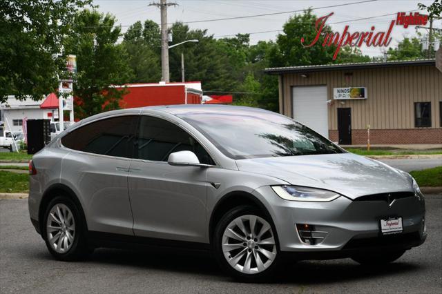 used 2017 Tesla Model X car, priced at $32,995