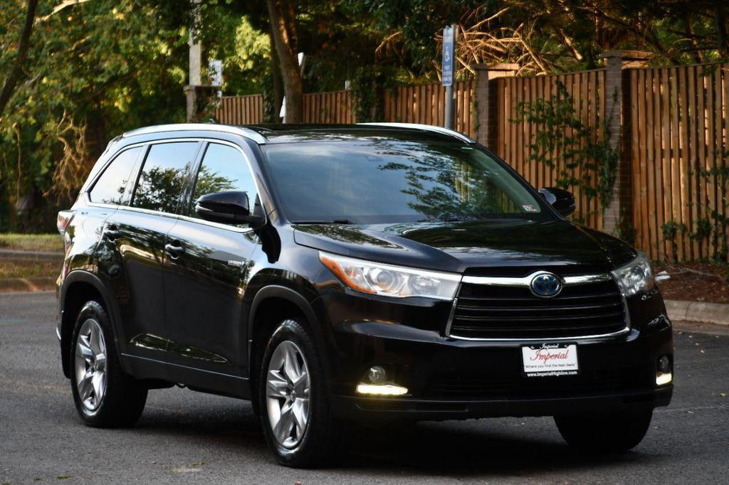 used 2015 Toyota Highlander Hybrid car, priced at $20,995