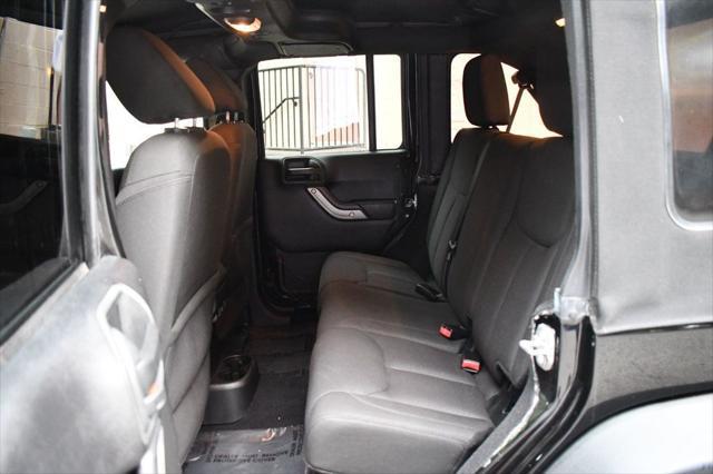 used 2015 Jeep Wrangler Unlimited car, priced at $17,995