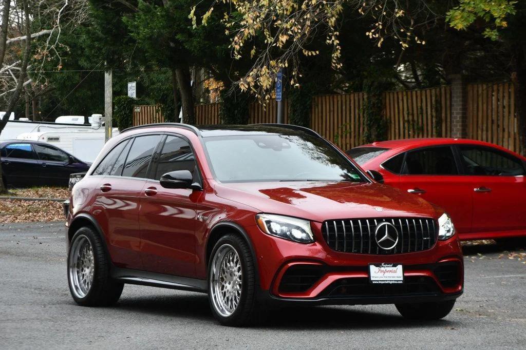 used 2019 Mercedes-Benz AMG GLC 63 car, priced at $40,995