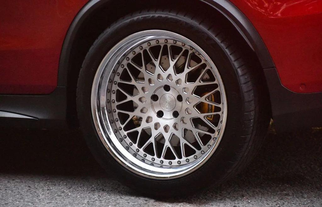 used 2019 Mercedes-Benz AMG GLC 63 car, priced at $40,995