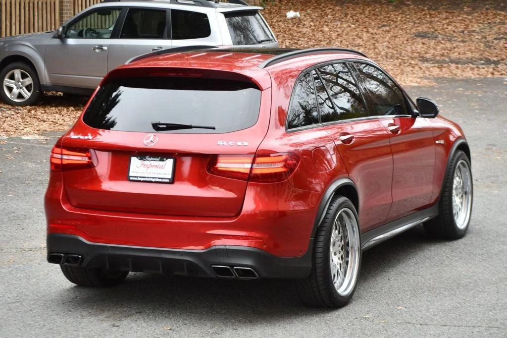 used 2019 Mercedes-Benz AMG GLC 63 car, priced at $40,995